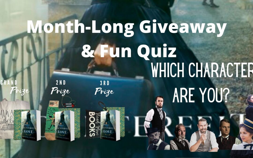 Month-Long Giveaway & Which Counterfeit Love character are you?