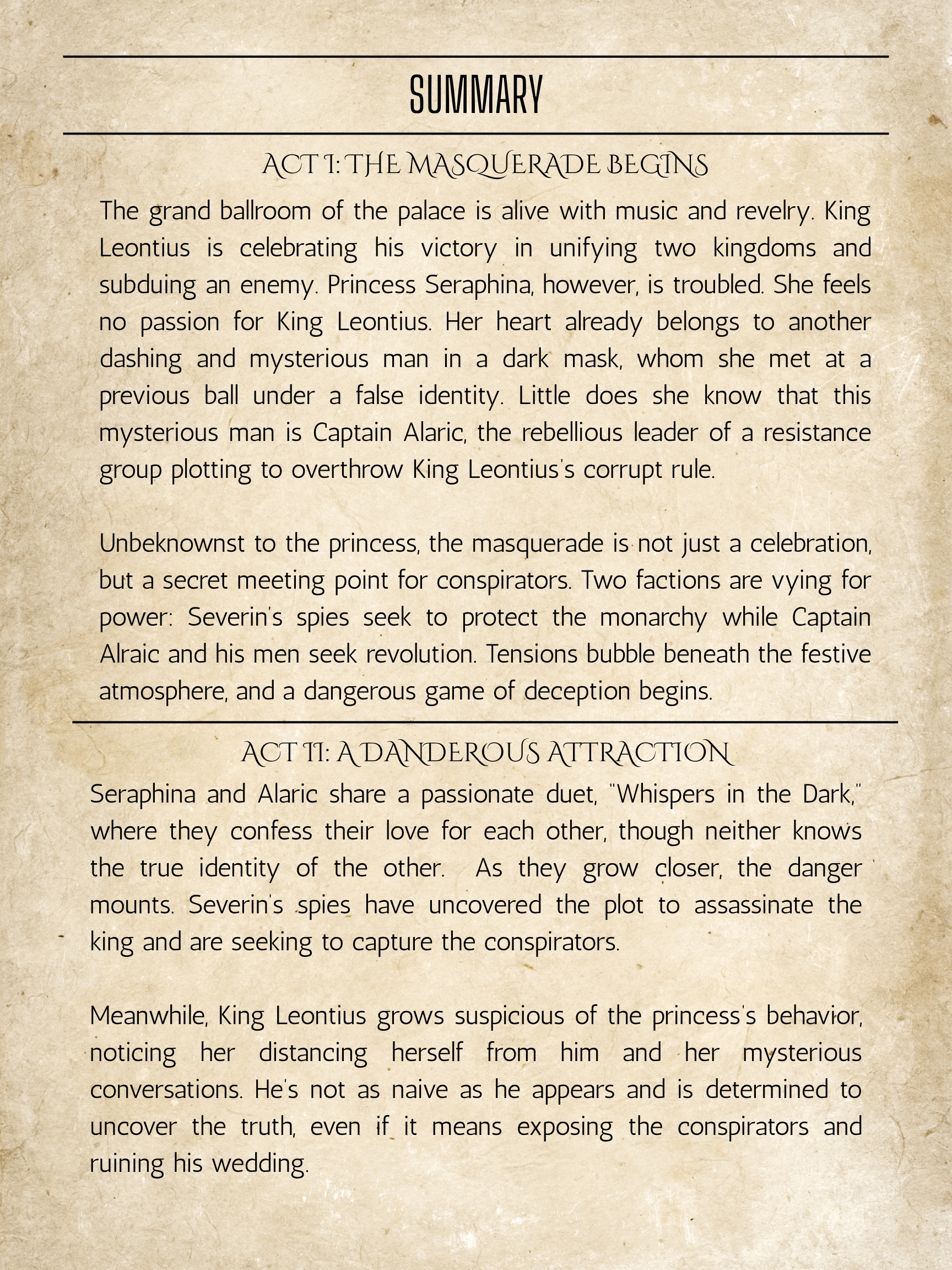 Page 3 of the playbill