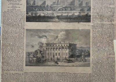 Image of entire article including words and images of the Longview Asylum and Longview Asylum (Colored)