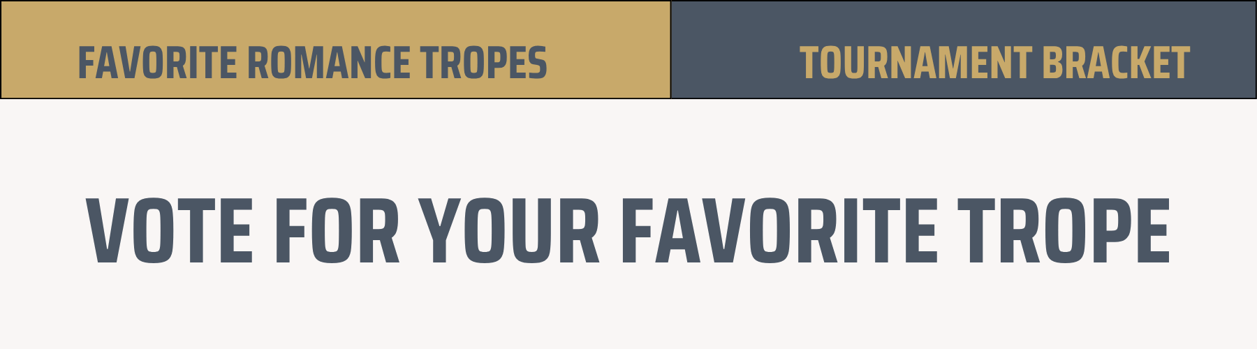 Vote For A Trope Banner